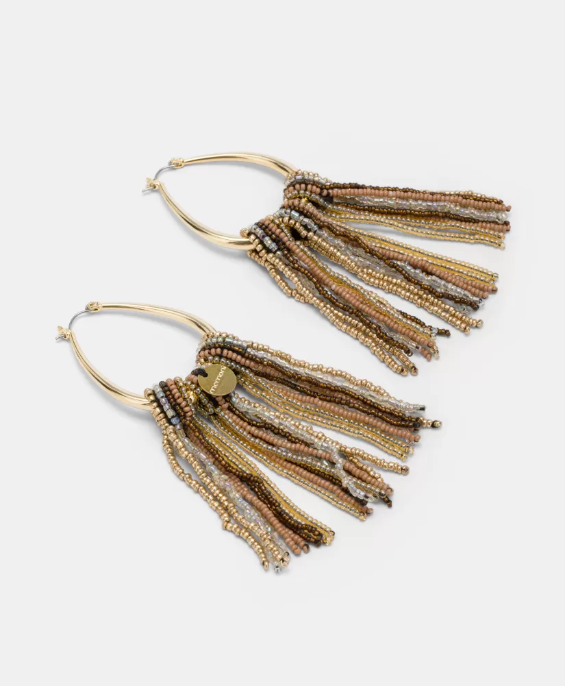 BIJOUX CHABANA CON PERLINE O PERLE-ORO MULTICOLORE-Momoni Best Sale