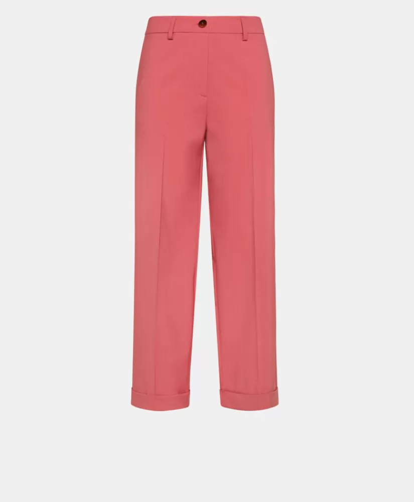 PANTALONI DANGO IN FRESCO DI LANA BISTRETCH--Momoni Flash Sale